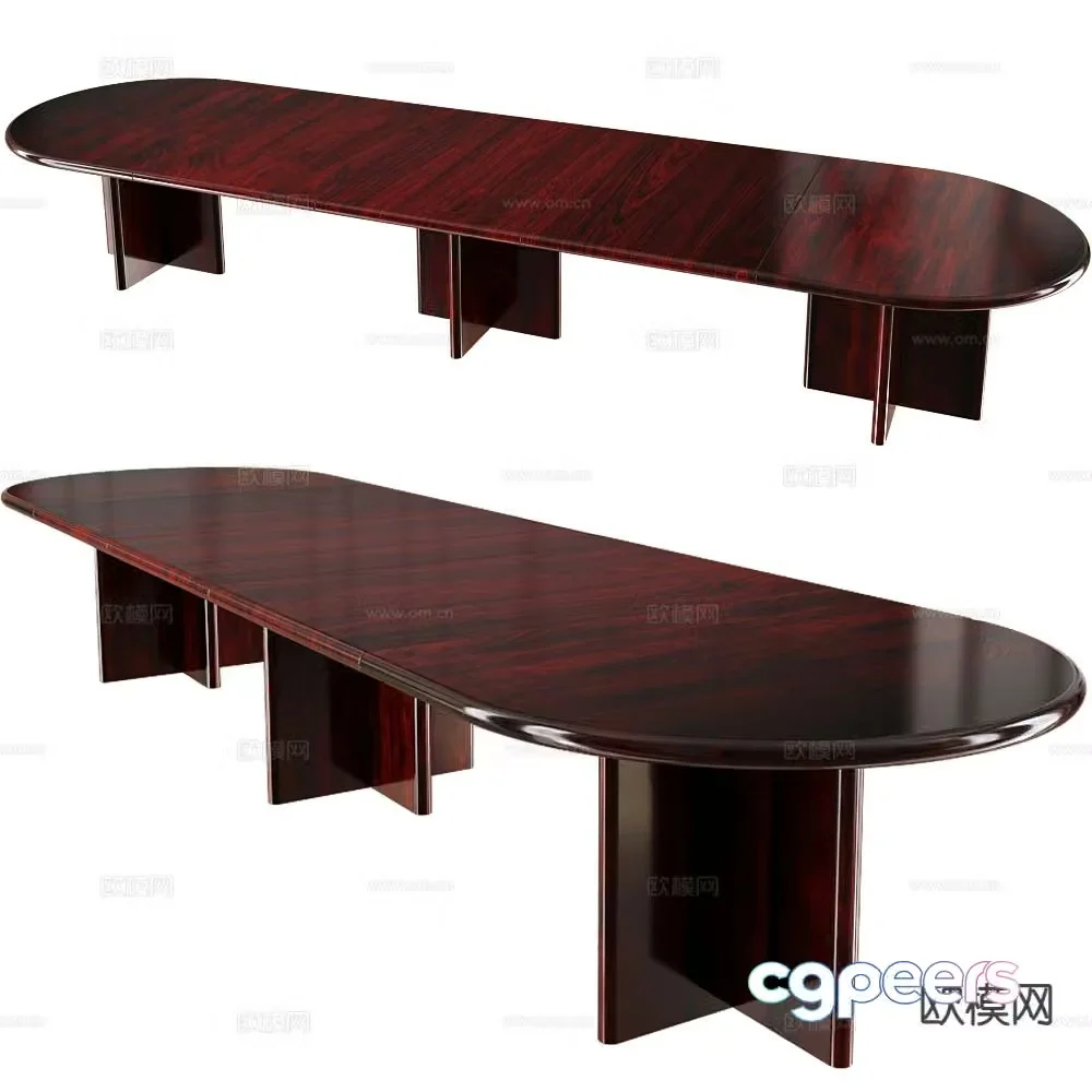 Dyrlund conference table conference table 3d model