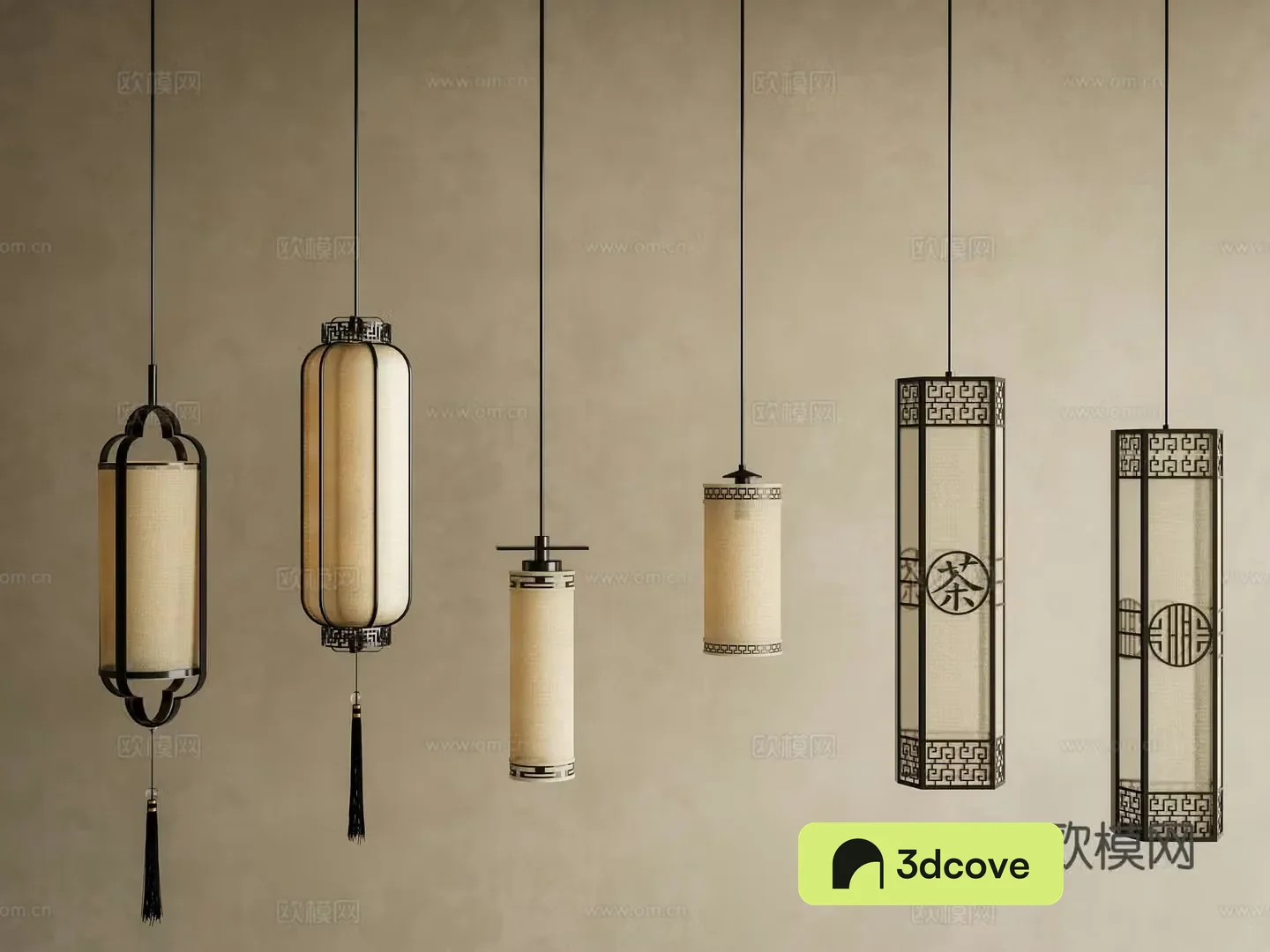 Chinese chandeliers New Chinese chandeliers Chinese retro chandeliers Decorative chandeliers