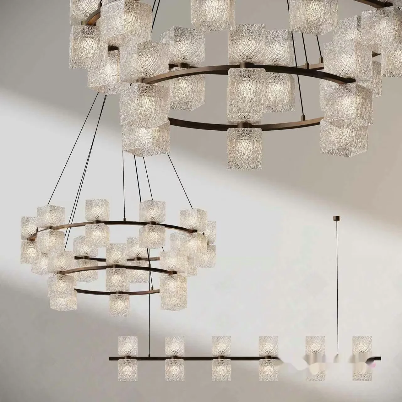 Modern Chandelier 3D Model – 14673 – VRAY Render