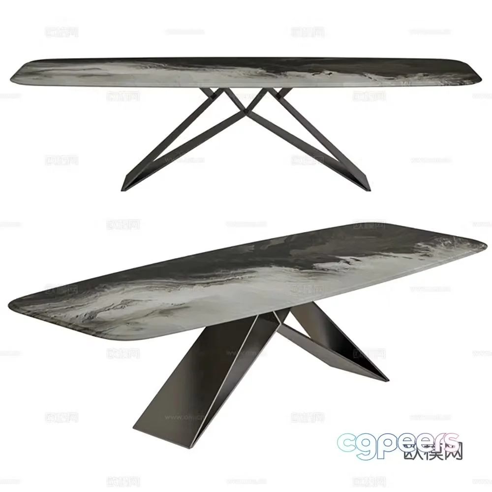 Table Dining table 3d model