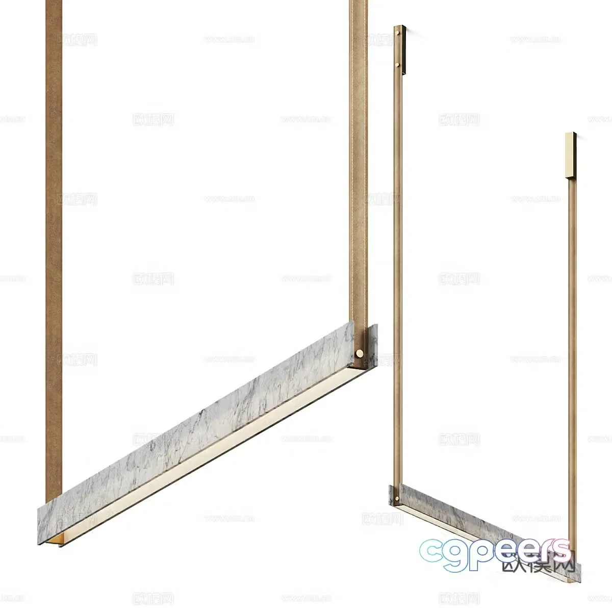 Modern Italian Henge Crystal Evo Chandelier 3d Model