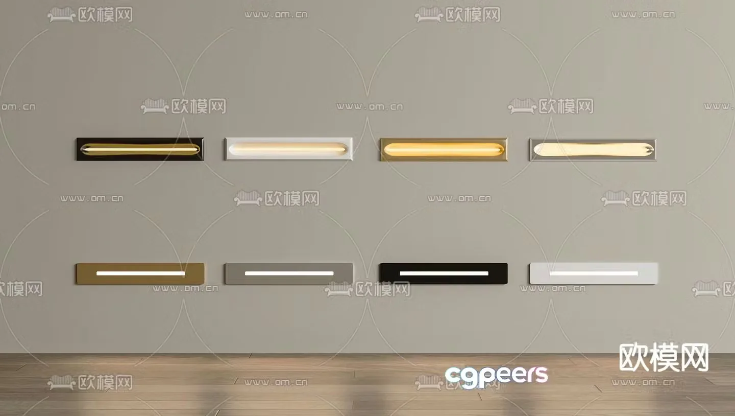 Stair sensing lights stepping lights stepping lights 3D model