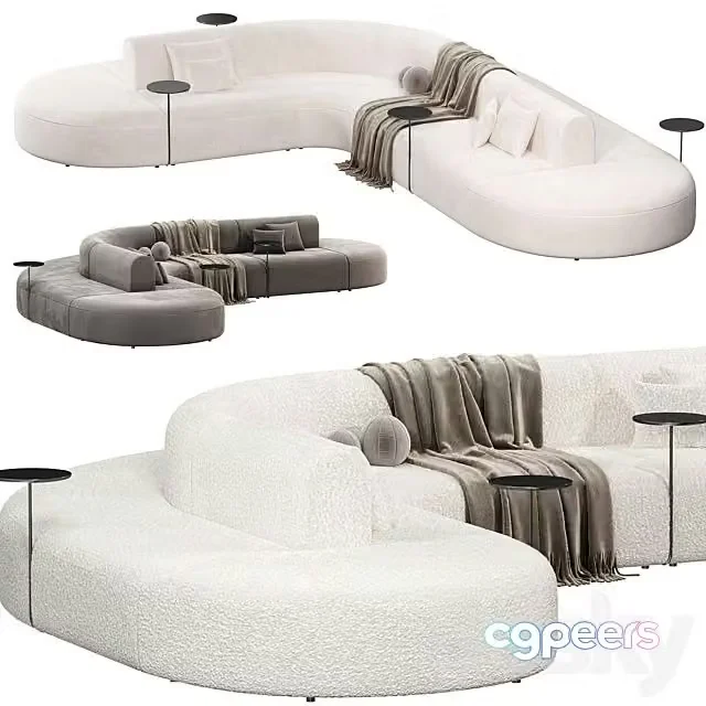 3ds Max Free – ARTIKO Modular Sofa By MDD 2