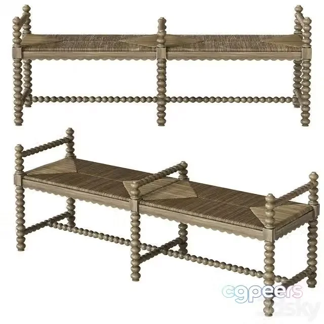 3ds Max Free – Monmouth Bench
