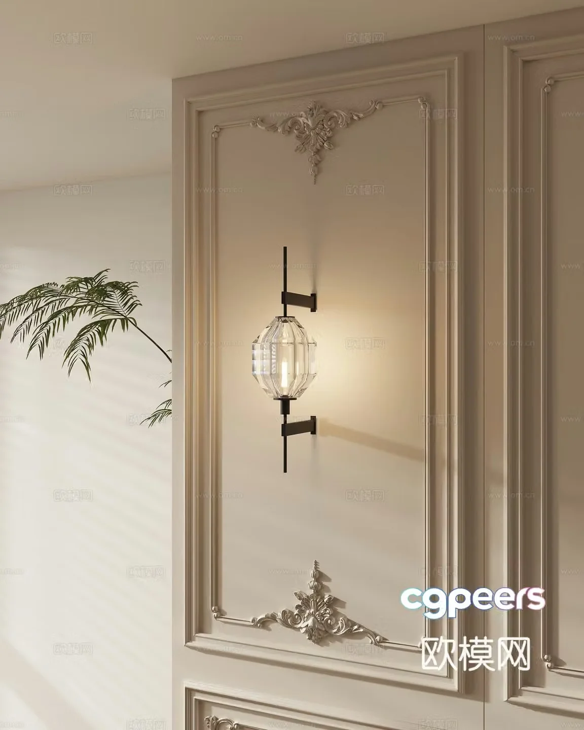 Wall lamp 3d model