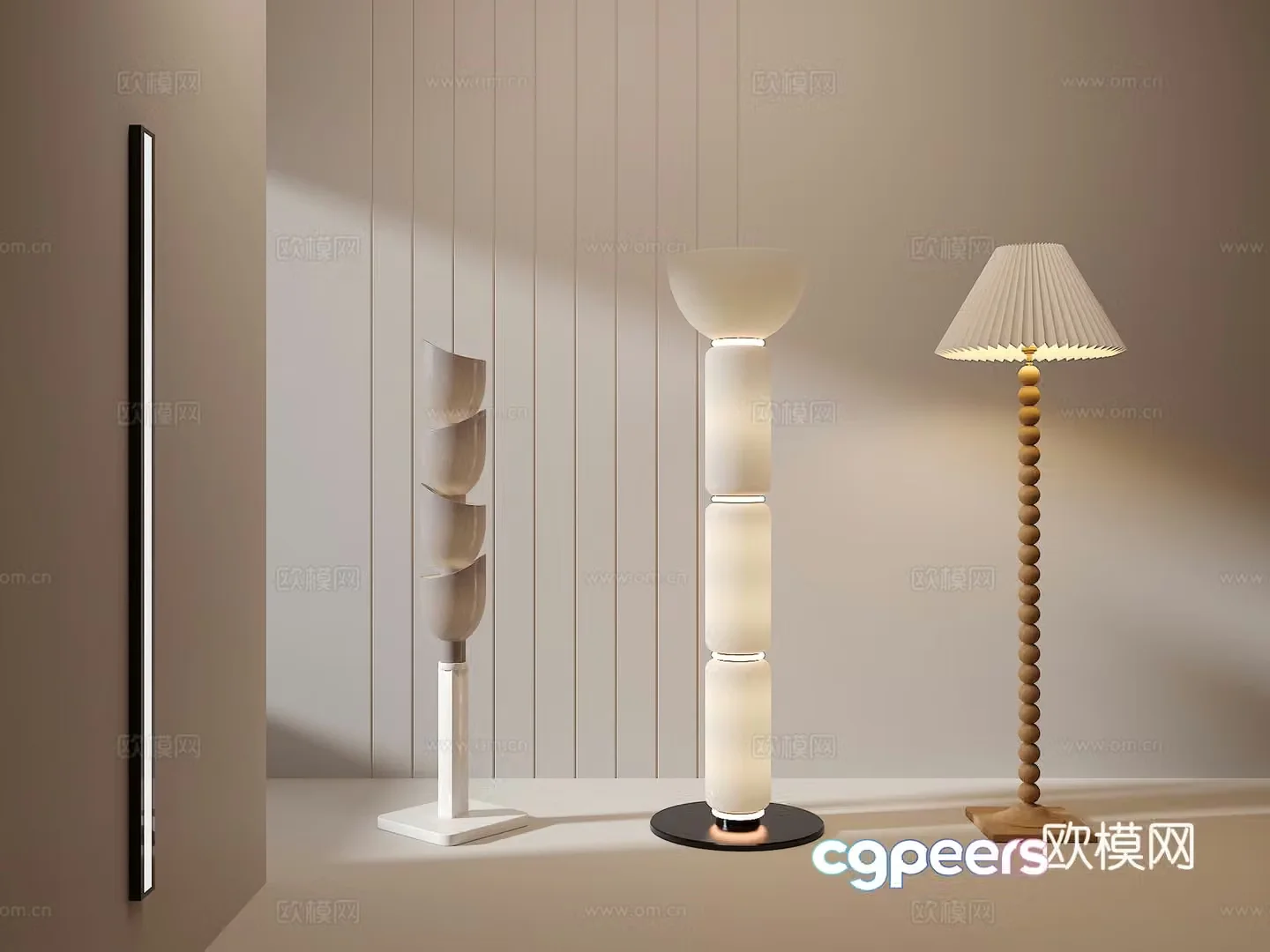 Floor lamp 3d model