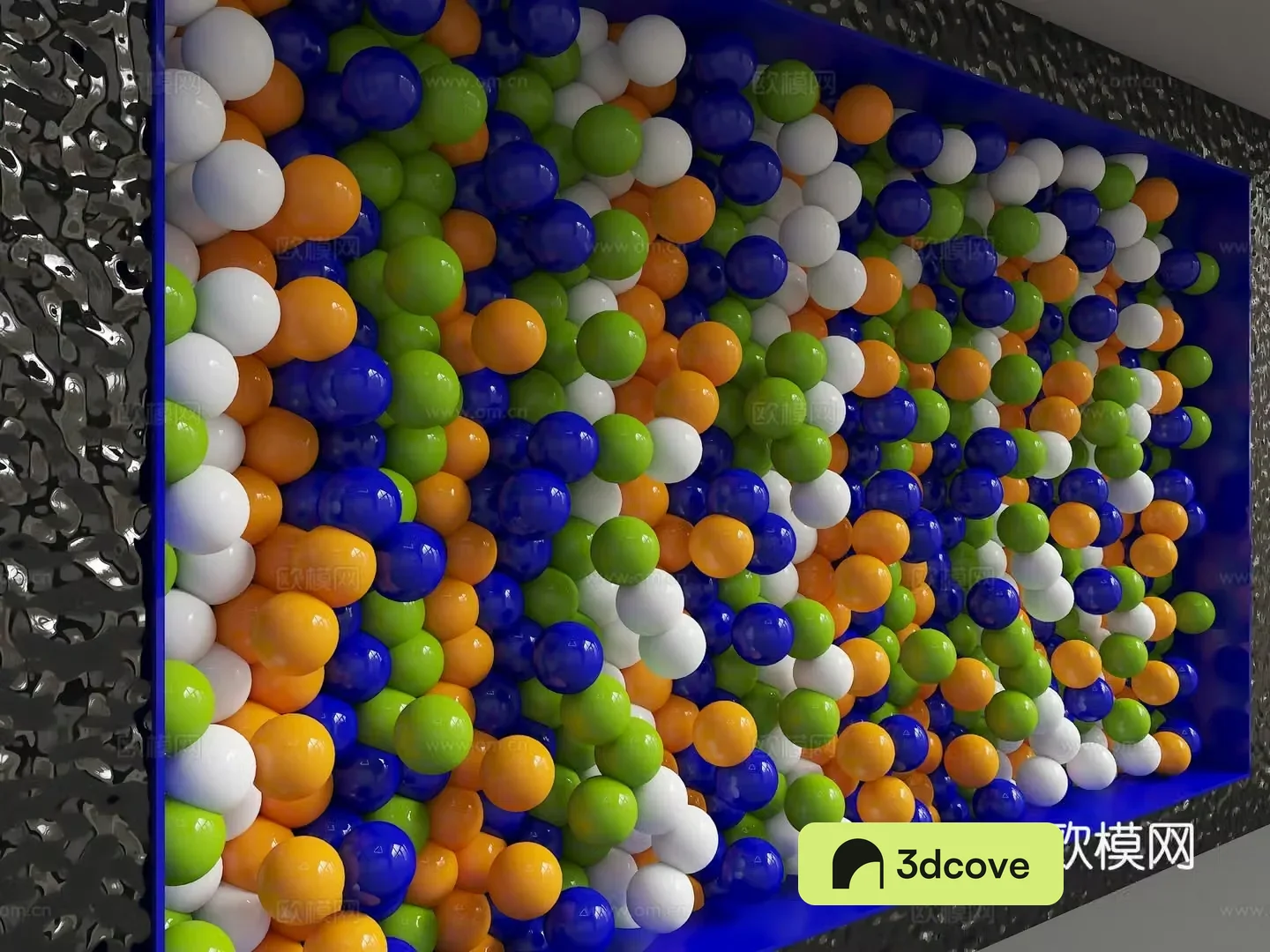 Modern background wall