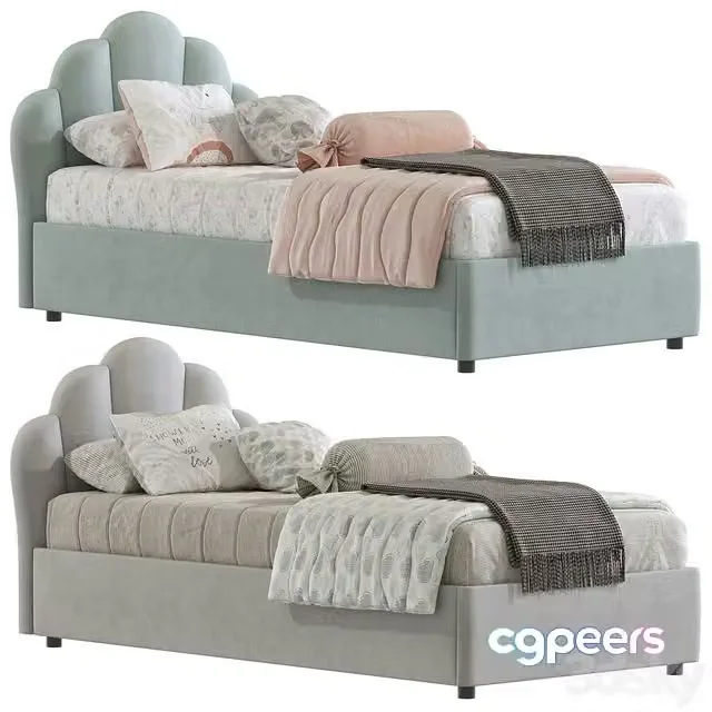 3ds Max Free – Bed Dkd 288