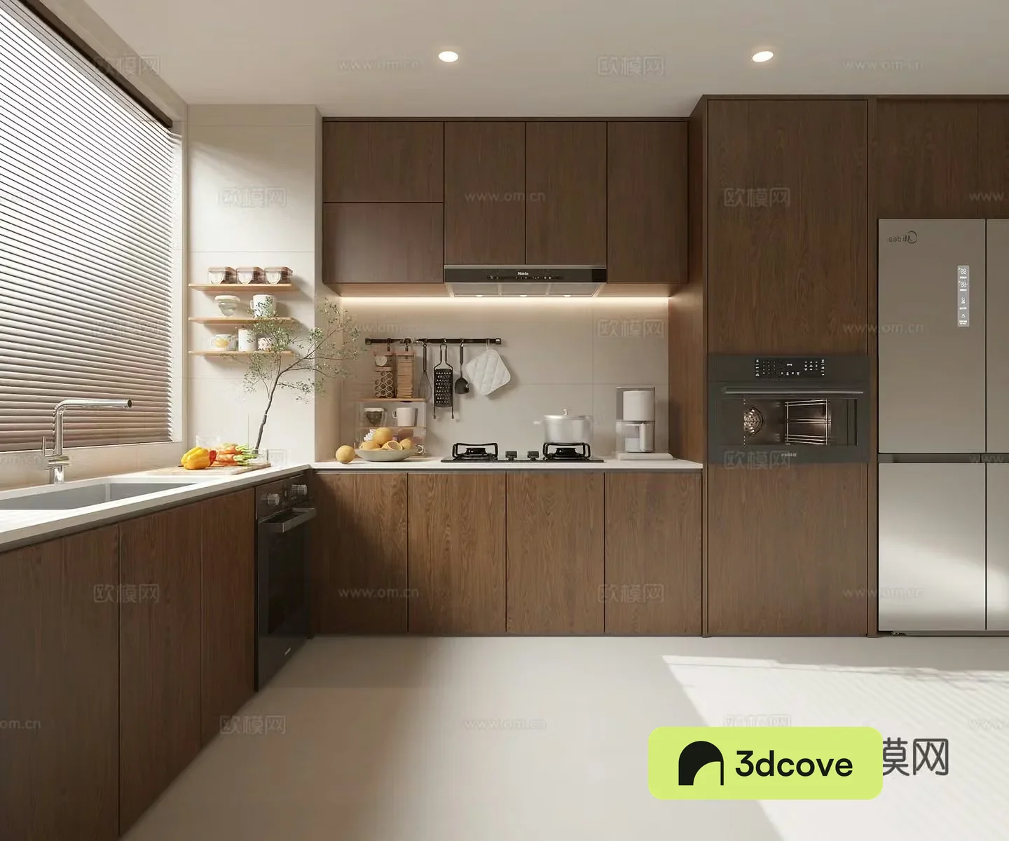 Wasabi Kitchen 3D Model