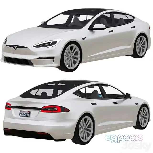 3ds Max Free – Tesla Model S 2021
