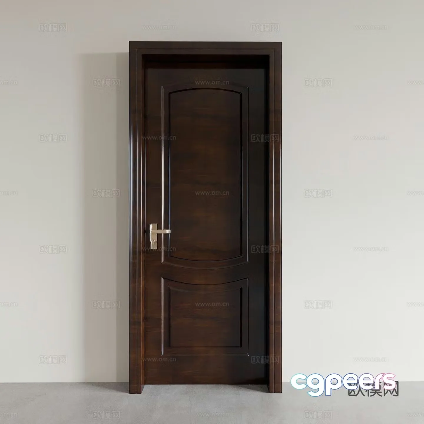 Security door main door entrance door outdoor door outdoor door single-open door swing door 3d model
