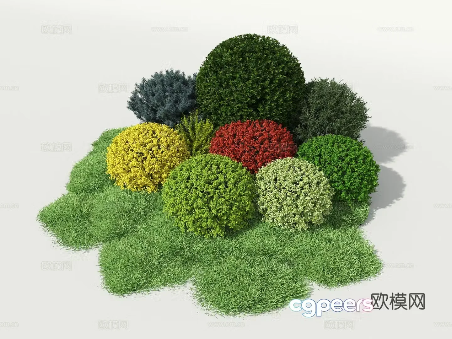 Modeling Shrubs Pruning Shrubs Shrub Ball 3D Model