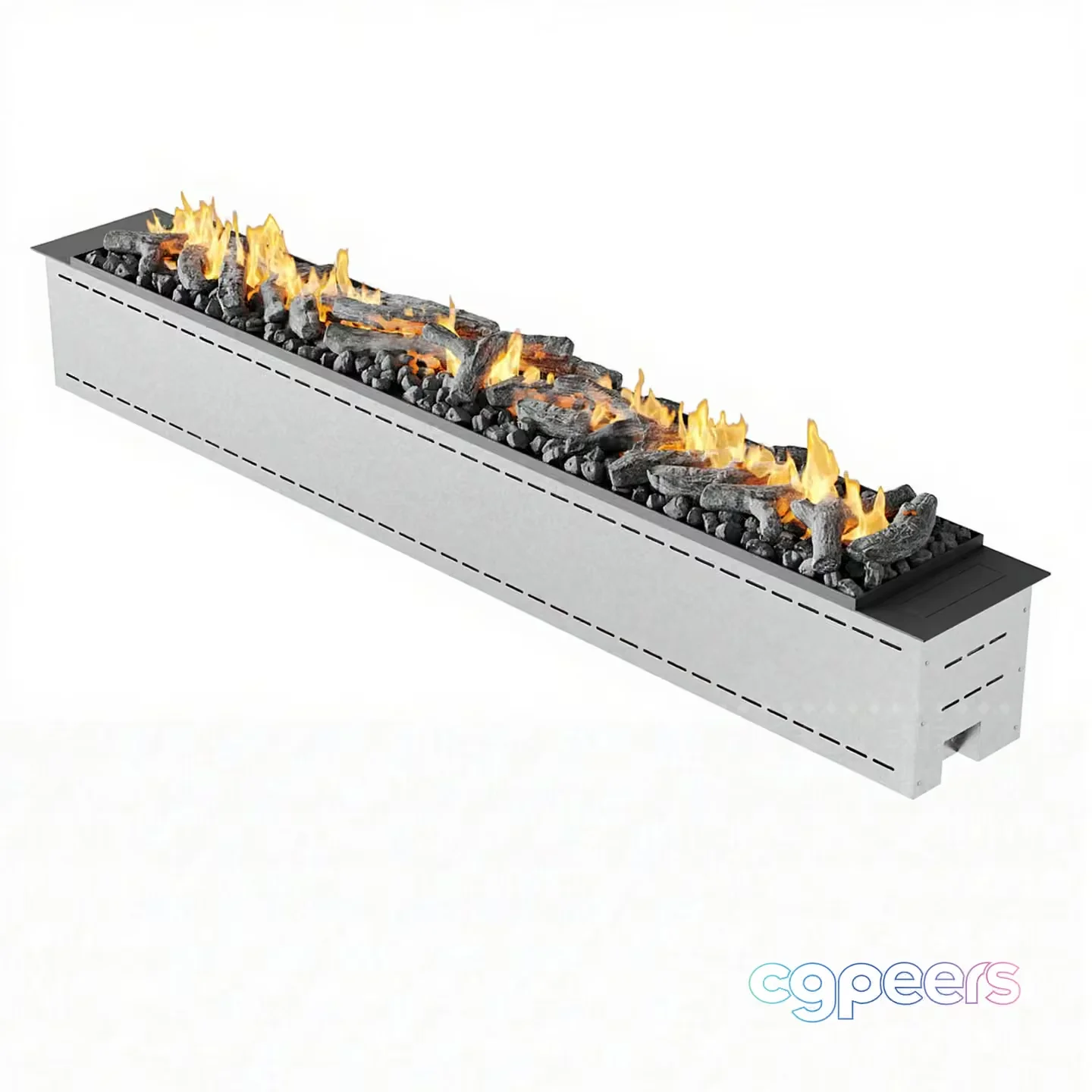 A Fire Pit 3D Model – 13468 – CORONA Render