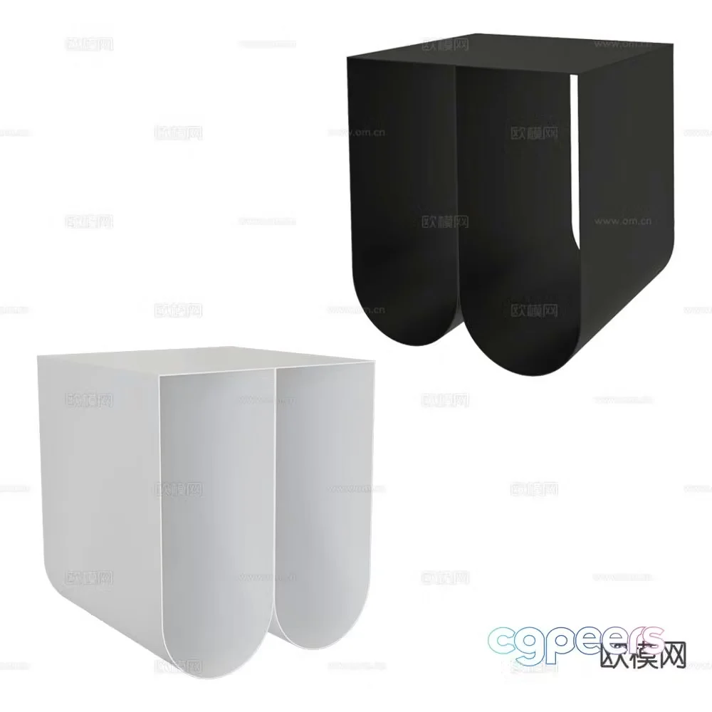 Sgib side table corner table table table 3d model