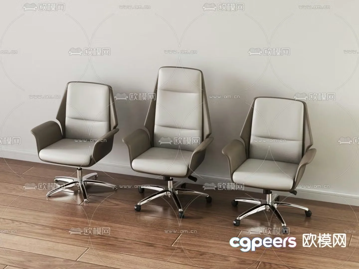 Office chair executive chair 3d model