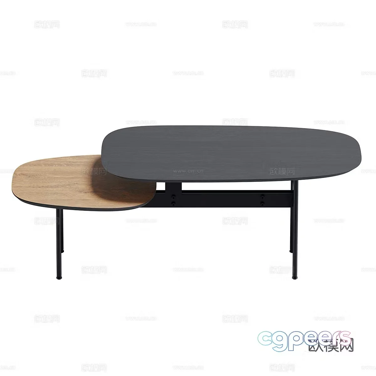Nordic simple coffee table coffee table simple coffee table living room coffee table 3D model