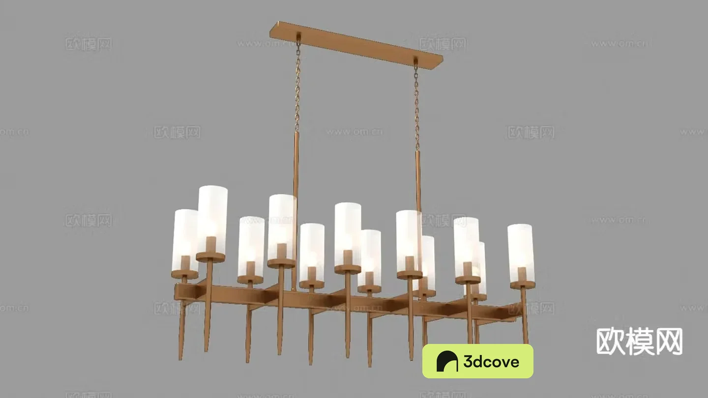 Light luxury chandelier art chandelier restaurant chandelier