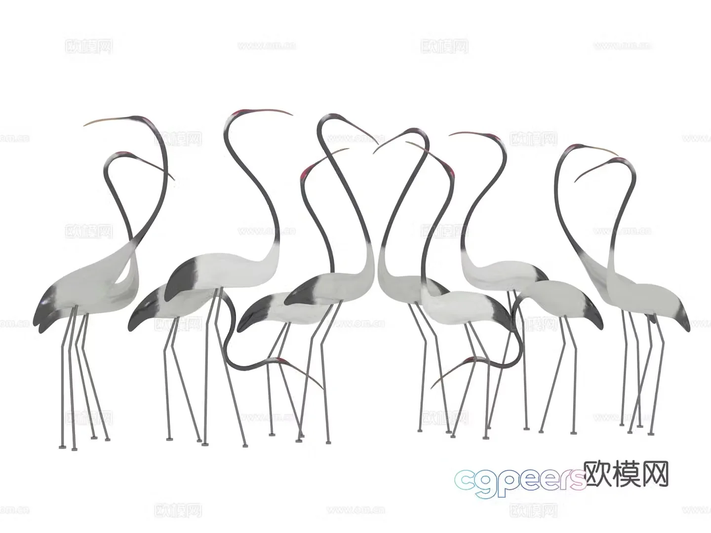 Domestic supplies ornaments 3d model