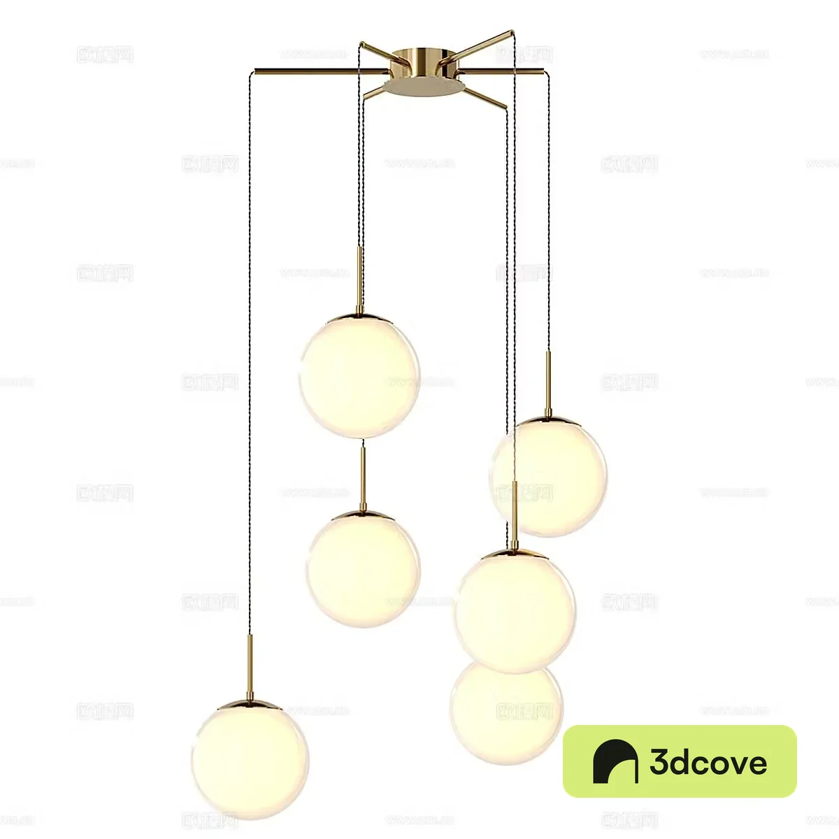 Modern simple chandeliers light luxury chandeliers spherical chandeliers living room chandeliers dining room chandeliers