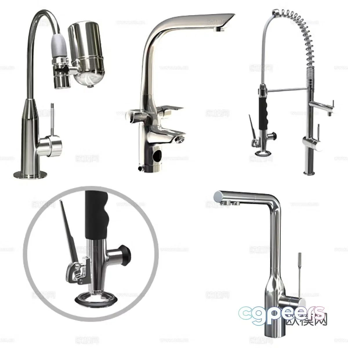 faucet 3d model