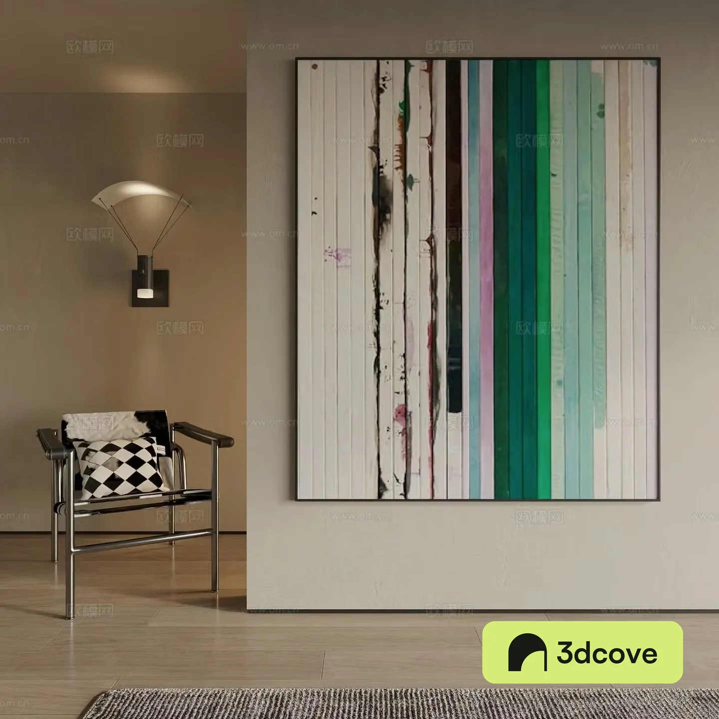 Modern decorative painting