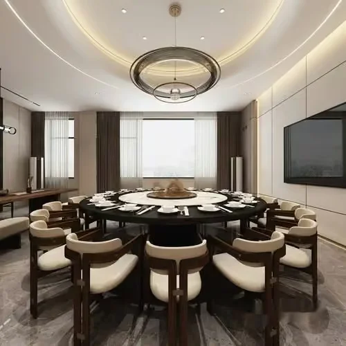 Modern Dining Room 3D Model – 18009 – VRAY Render