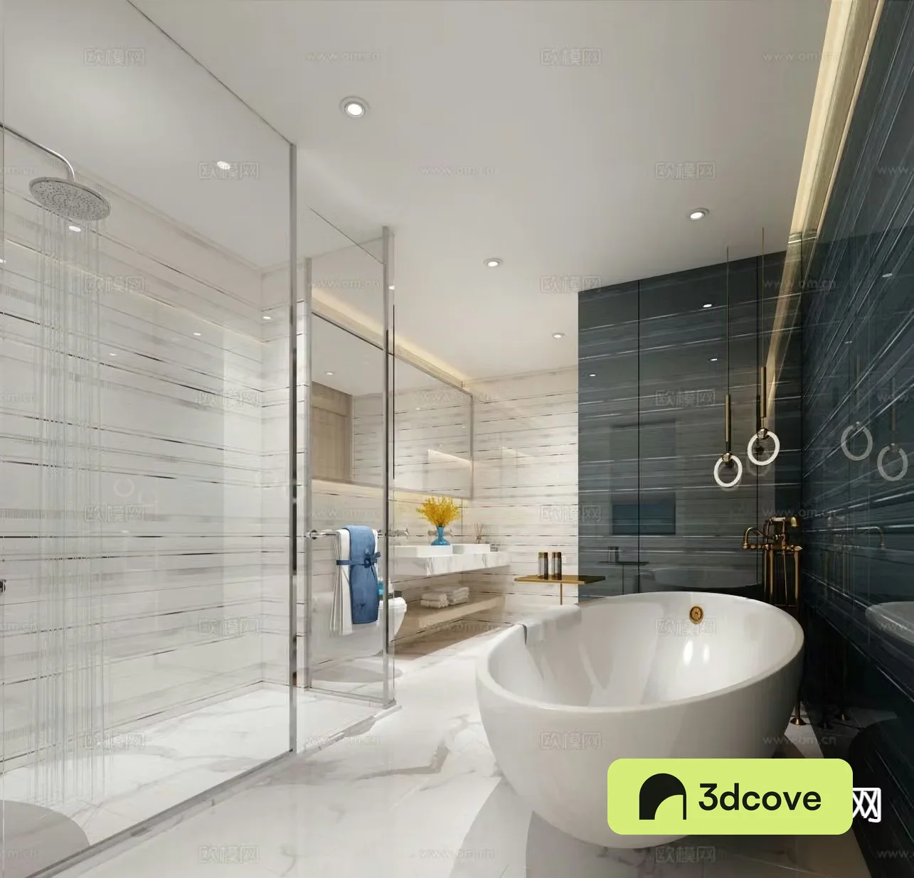 Modern bathroom
