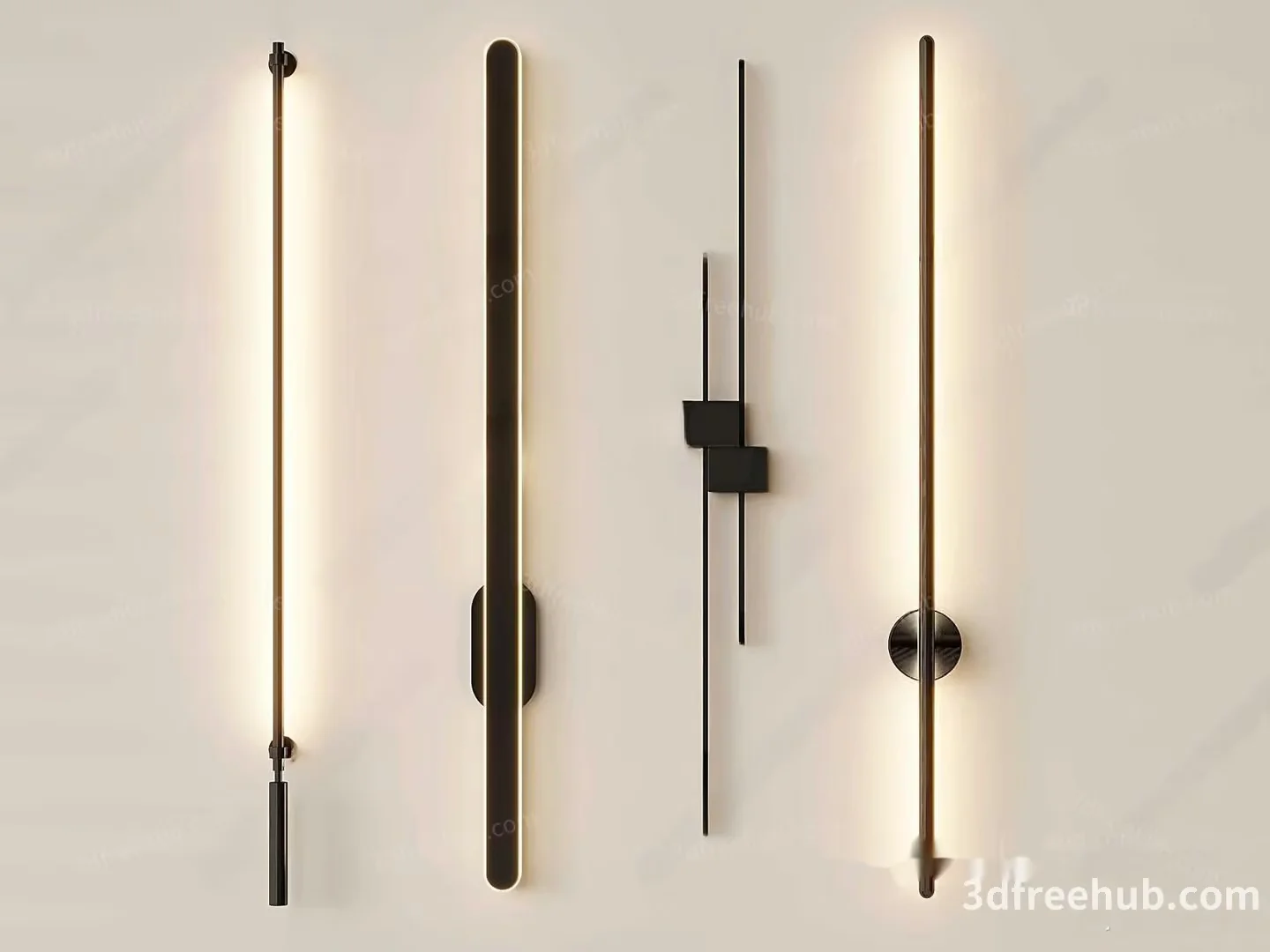 Modern Light Fixtures 3D Model – 18932 – VRAY Render