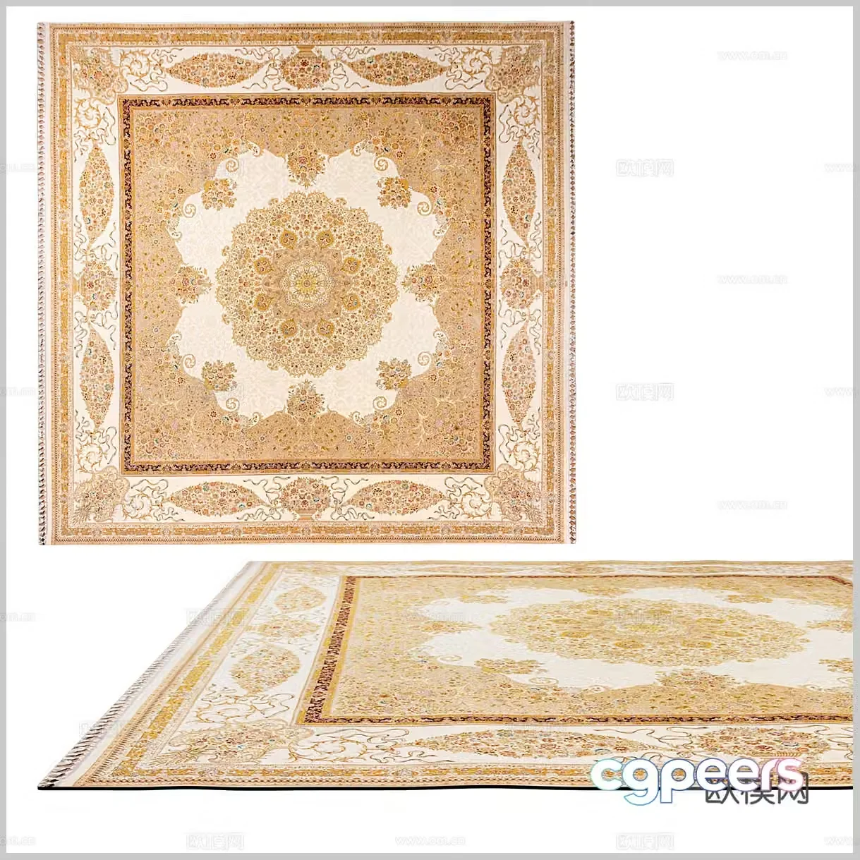 American carpet European carpet Classical carpet B&B carpet Southeast Asian carpet Retro carpet 3d model