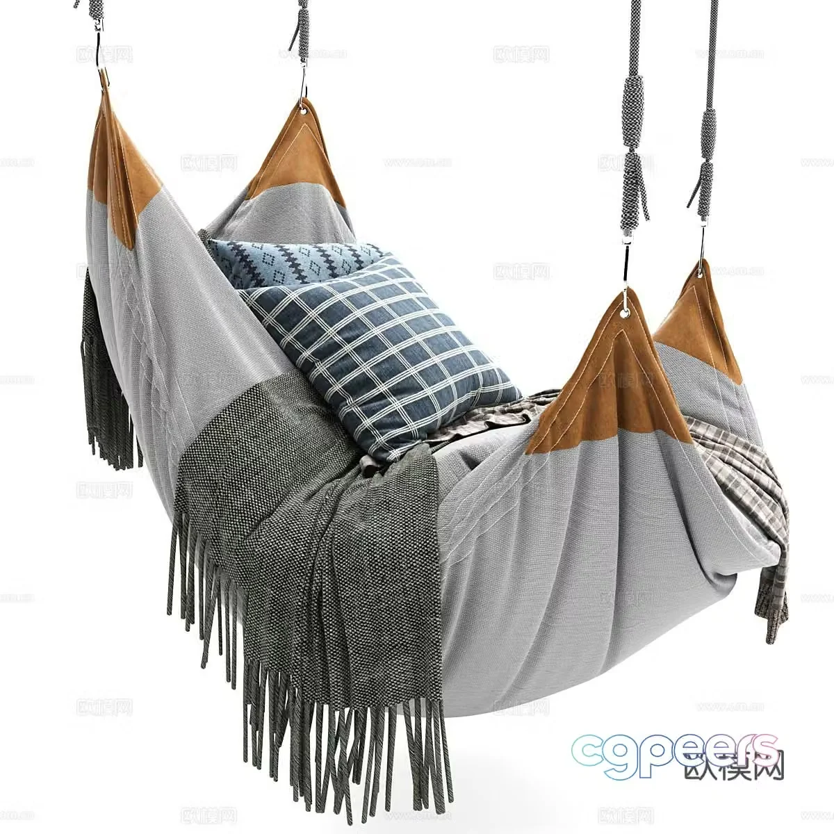 3d model of hanging chair