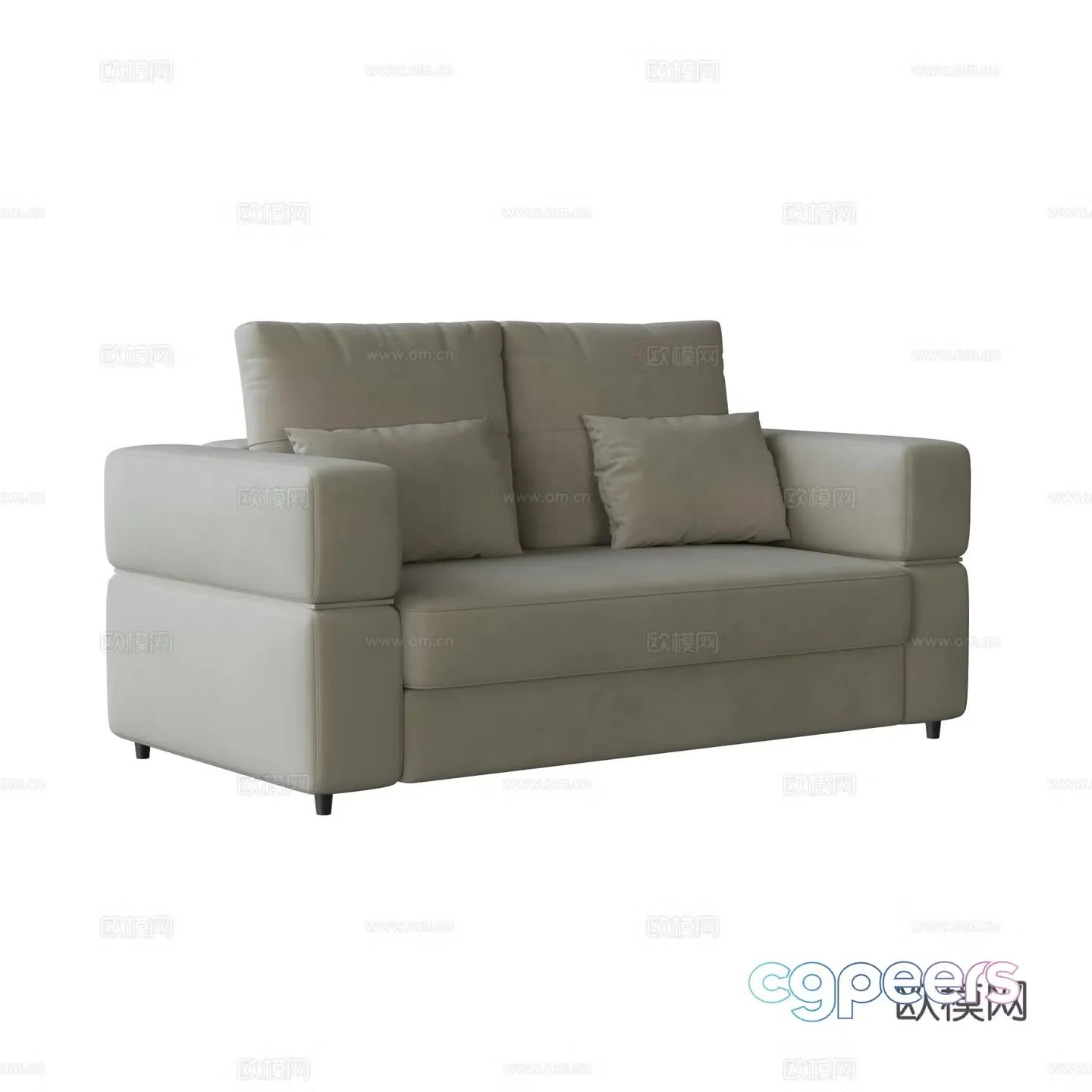 Modern sofa 3d model