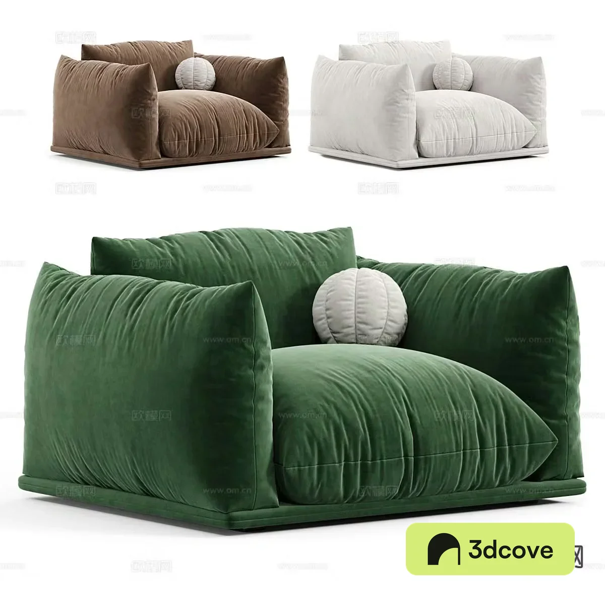 Beanbag single sofa