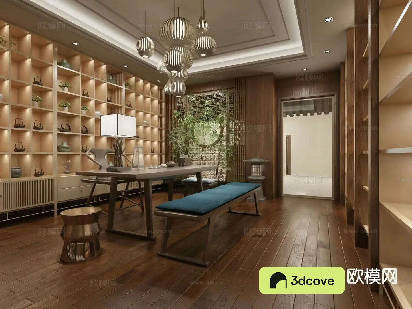 New Chinese tea room