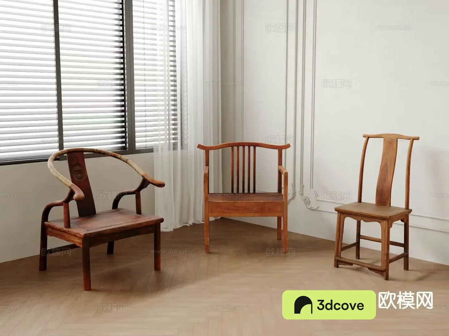 Chinese style chair arm chair Taishi chair