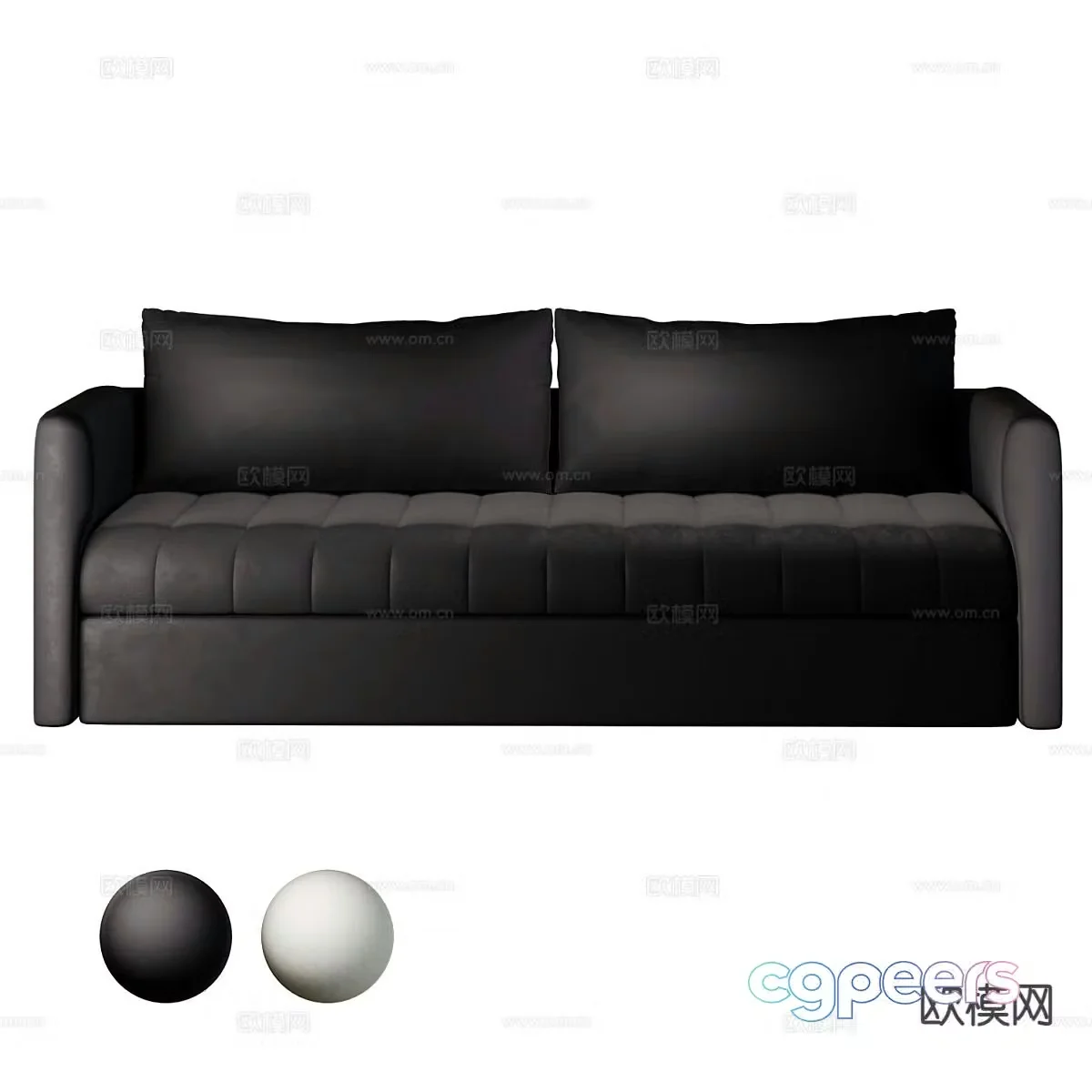 Modern love sofa 3d model