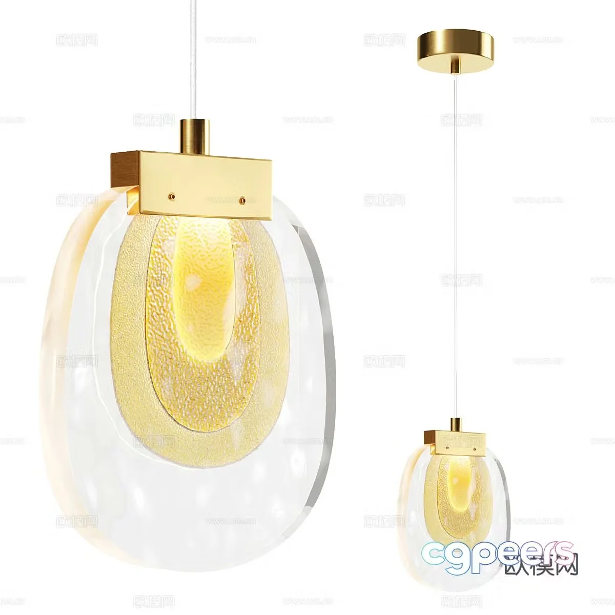Modern simple chandeliers chandeliers simple chandeliers dining chandeliers living room chandeliers lamps 3D model