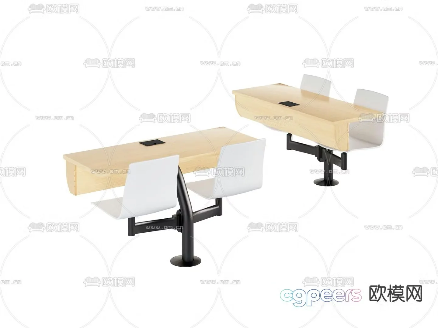 modern office chair desk chair 3d model