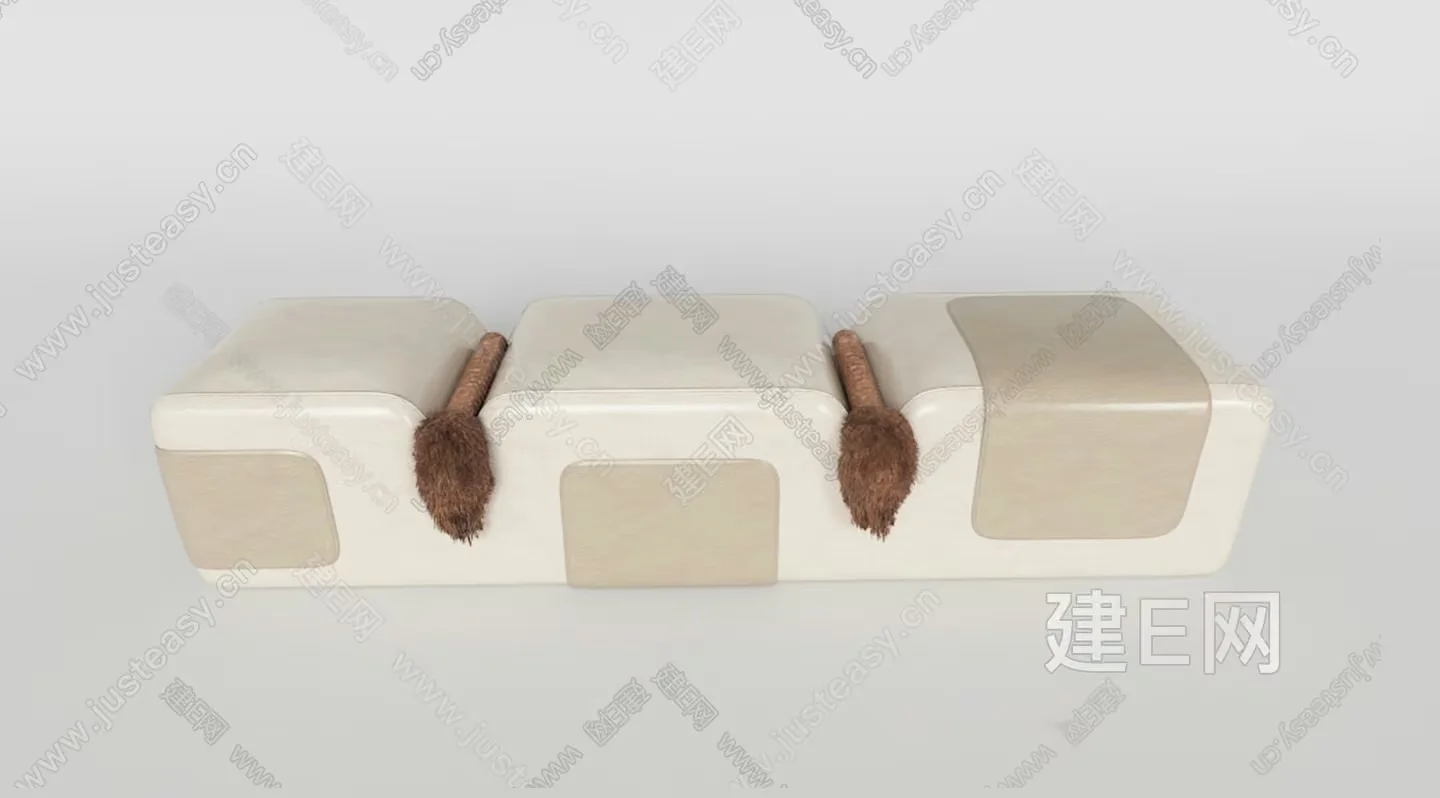 Modern Storage Boxes 3D Model – 1880 – VRAY Render