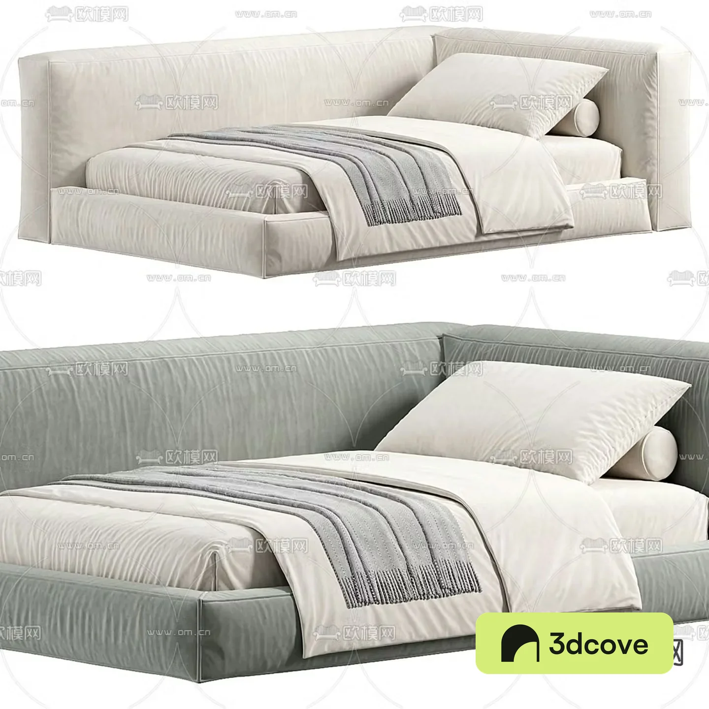 Modern single bed