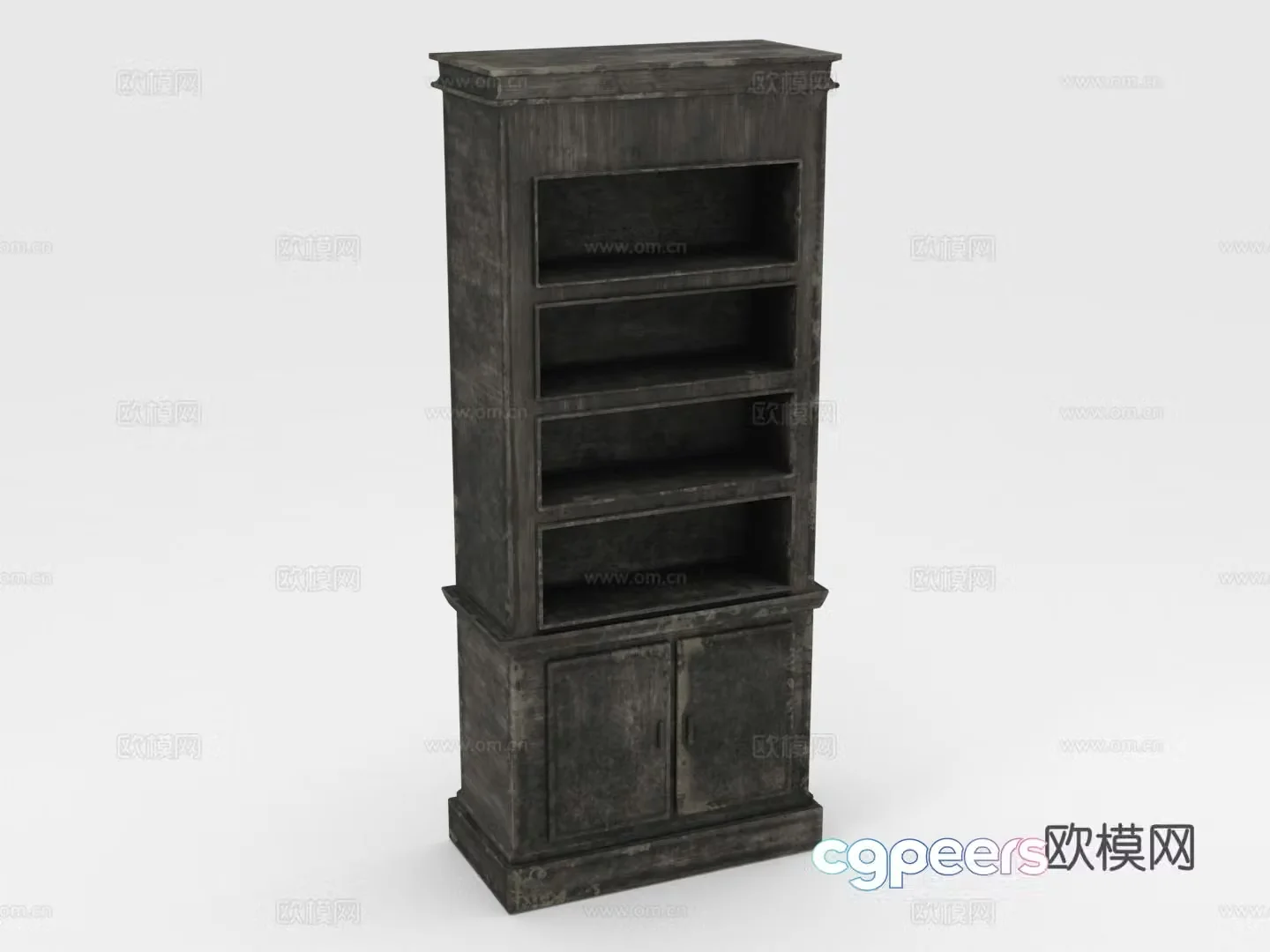 Bookcase Bookshelf Storage Shelf Storage 3D Model