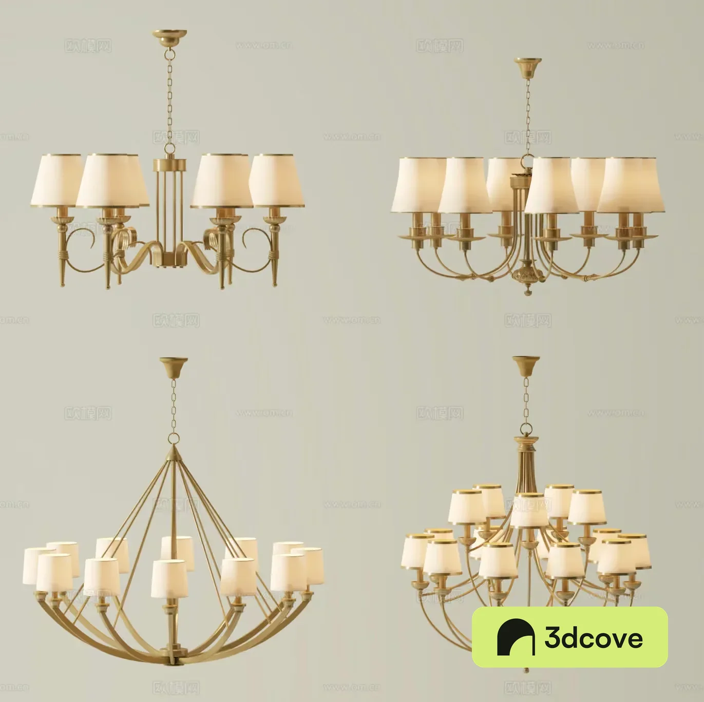 Gold Light Fixture