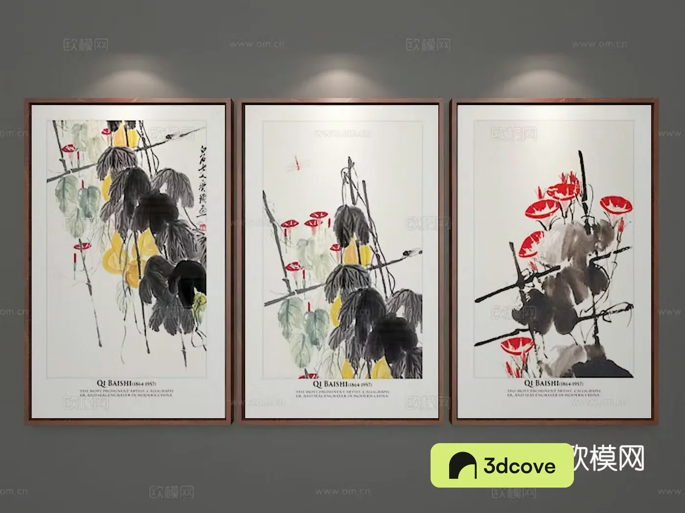New Chinese style decorative painting ink painting hanging painting
