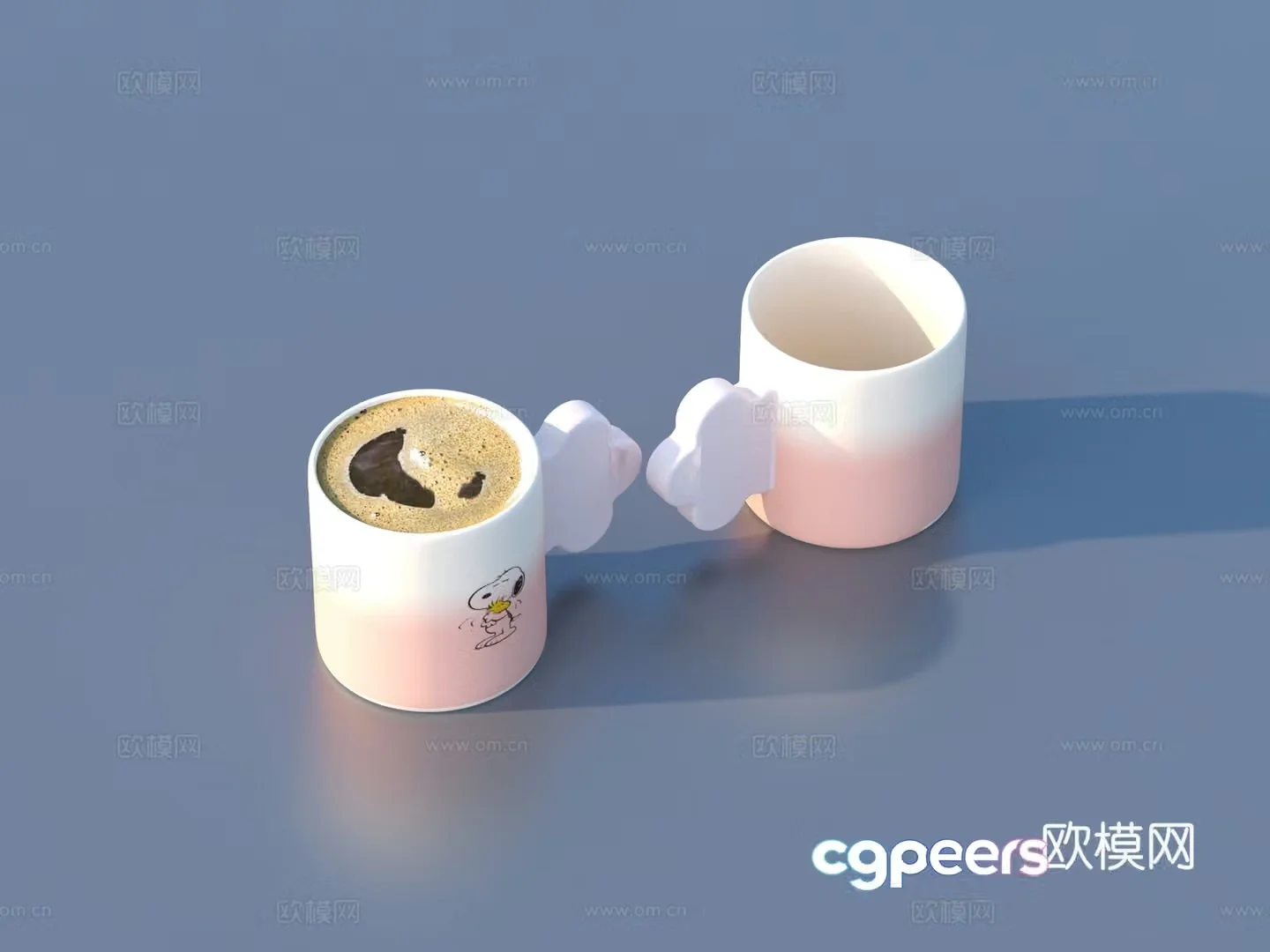 Cup coffee coffee cup 3d model