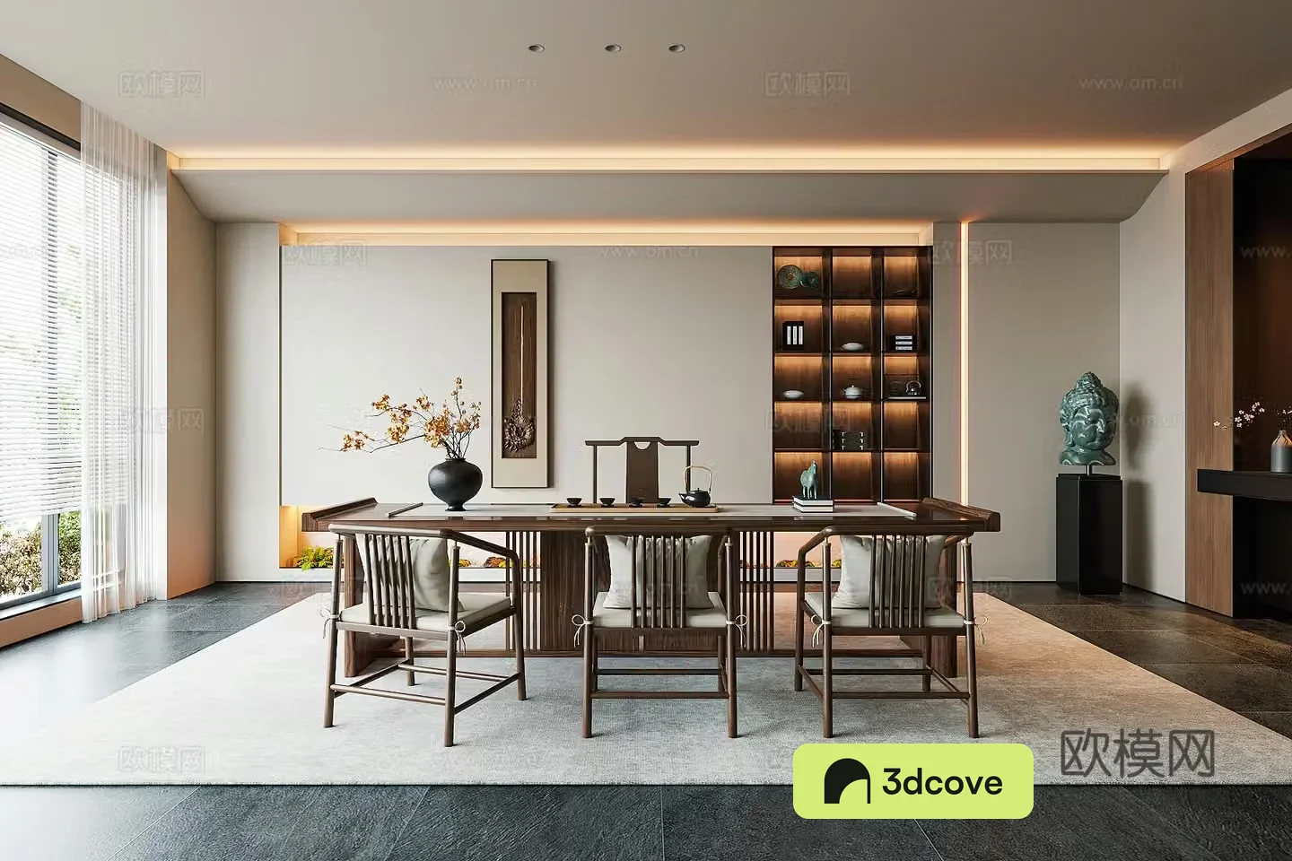 New Chinese tea room