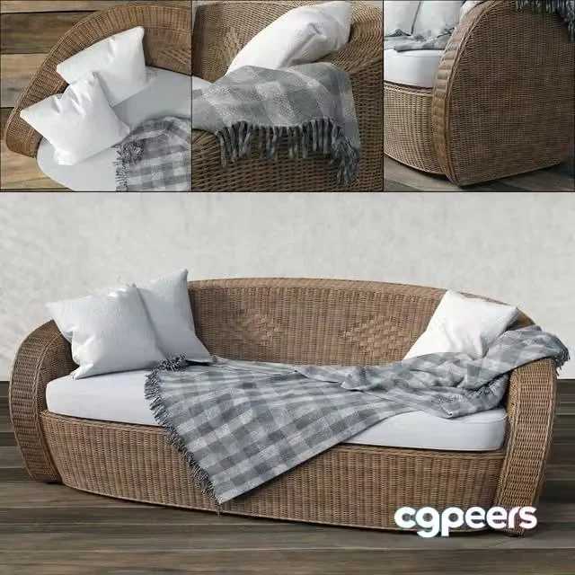 3ds Max Free – VARASCHIN Bolero Garden Sofa