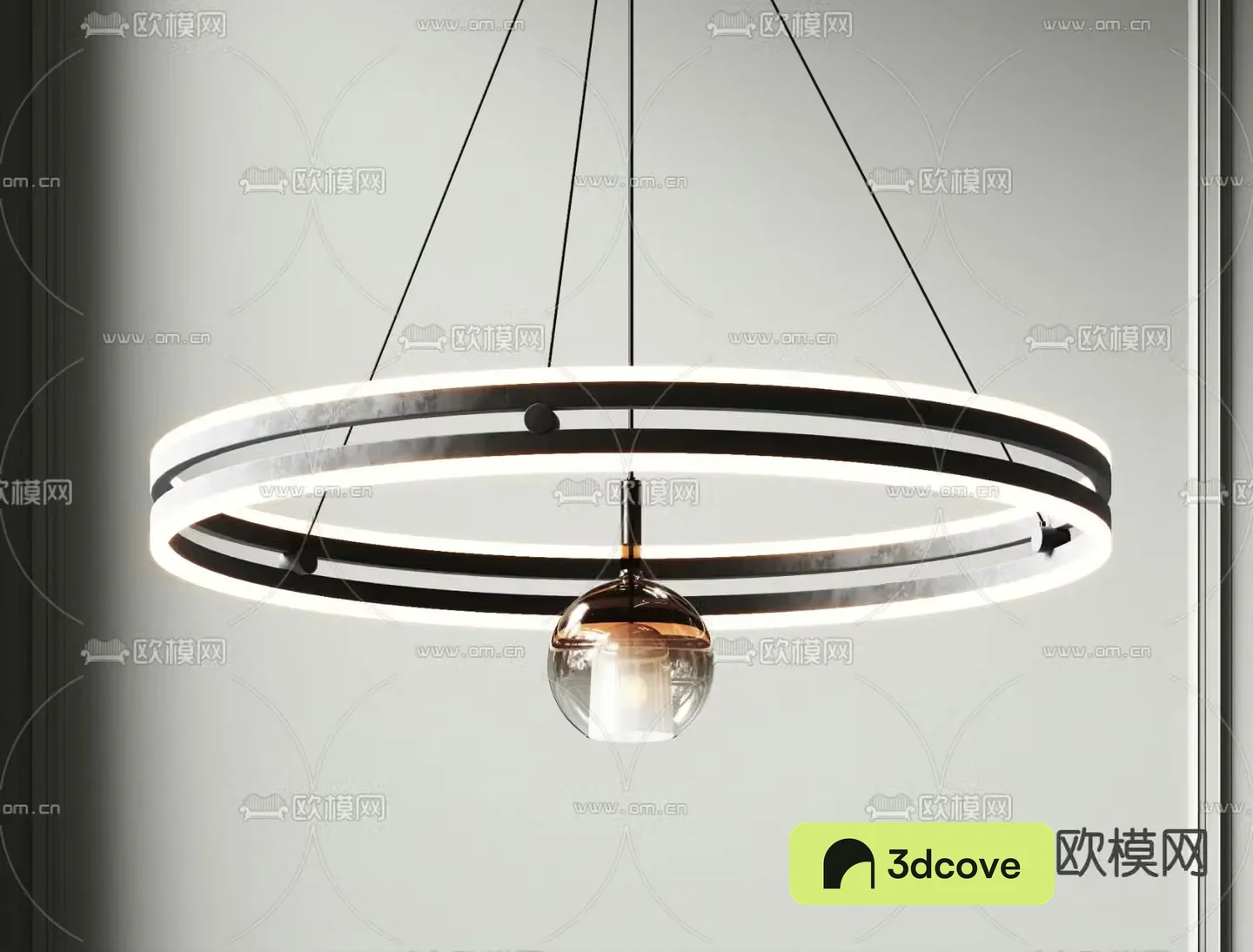 Hall chandelier Ring chandelier