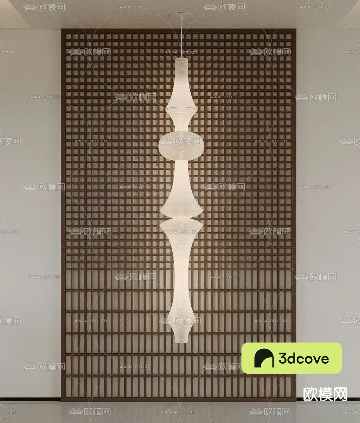 wabi-sabi chandelier