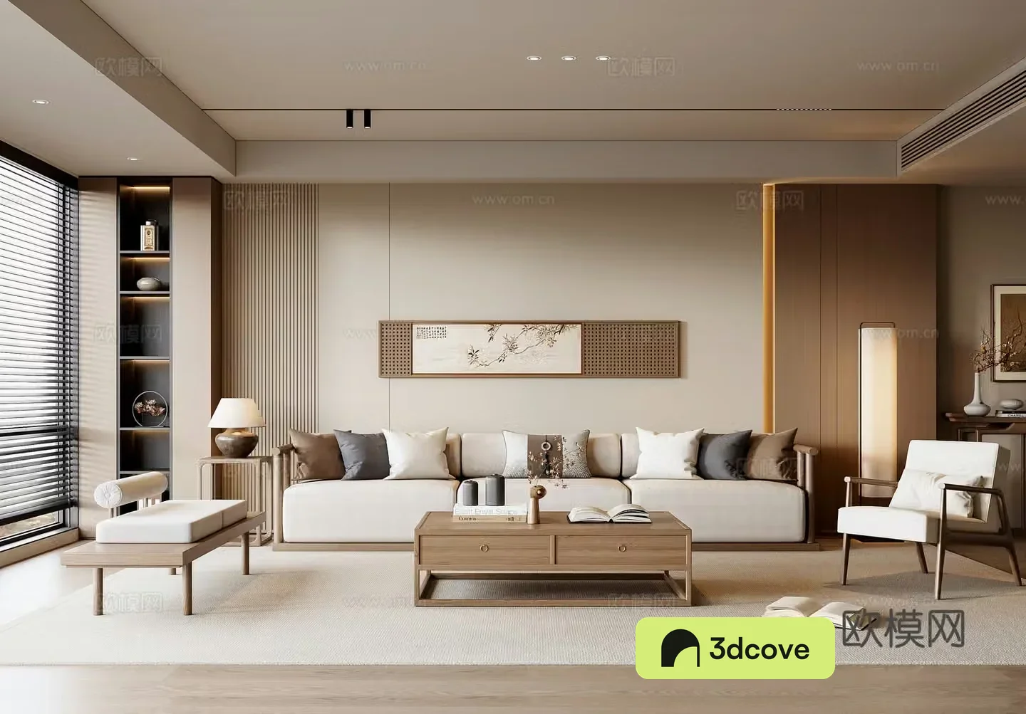 New Chinese living room