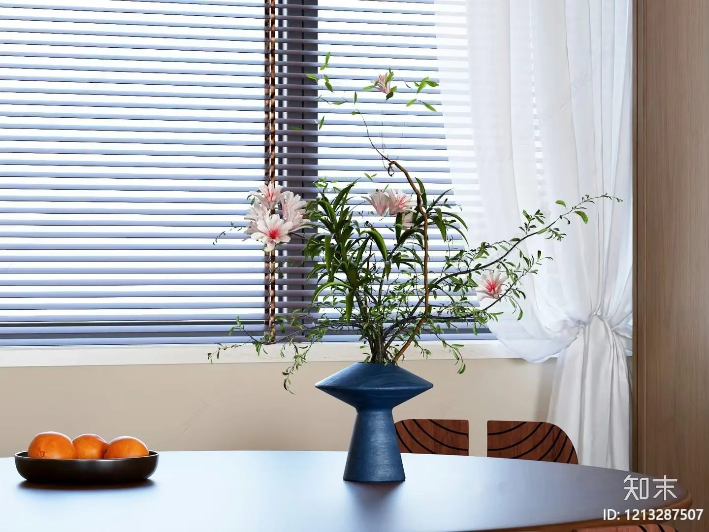 Modern Flower Arrangement 3D Model – 20349 – VRAY Render