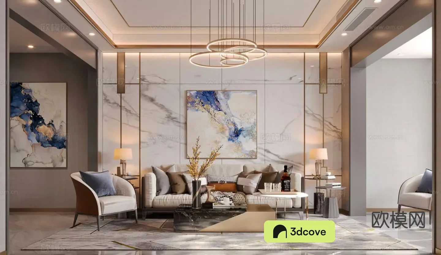 Light luxury living room